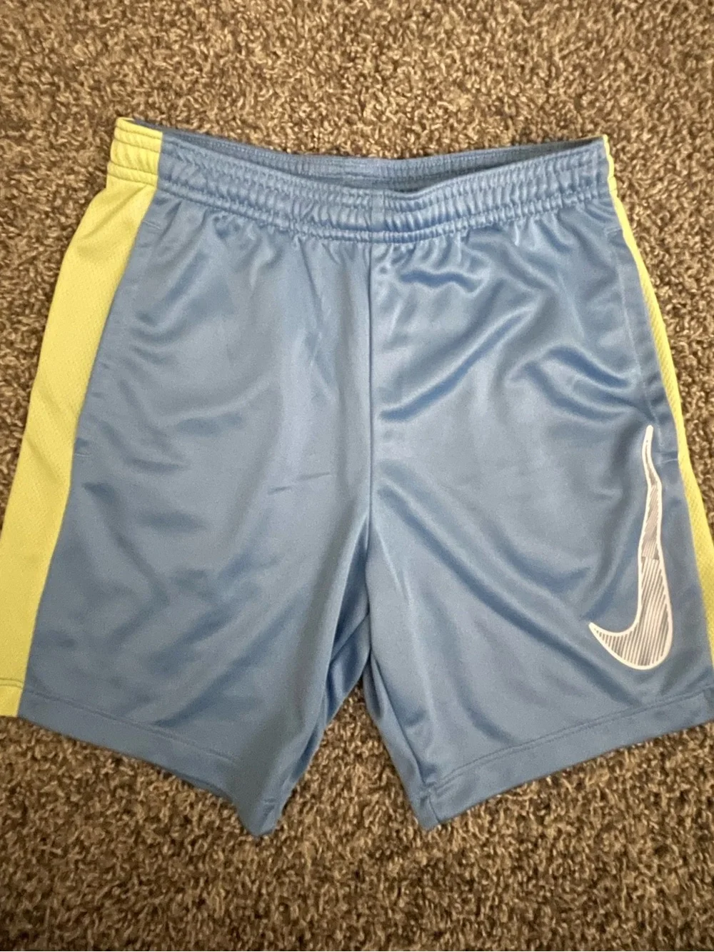 Nike Blue with Lime Green-Accent Youth Sport Set